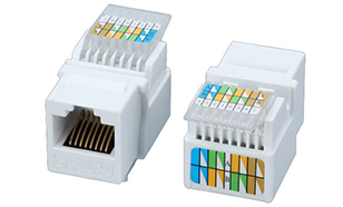 CAT5E,CAT6 Keystone Jack